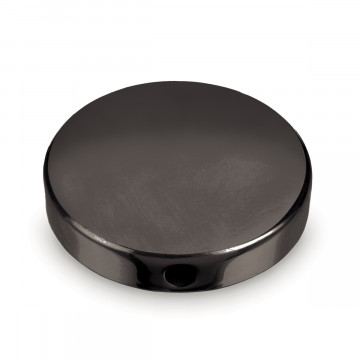 Zier-Abschlussscheibe Xenia Schwarz Design 19,0 mm