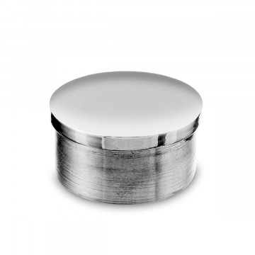 Endkappe flach Eike Chrom Design Material Zamak 25,4 mm (1")