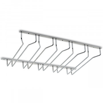 Gläserhalter Shardy 350 mm Edelstahl Design Material Edelstahl