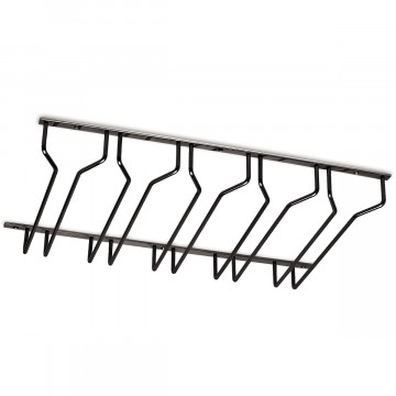 Gläserhalter Shardy 350 mm Schwarz Design