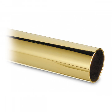 Rohr 50,8 mm (2") Edelstahl-304 (A2) Messing Design