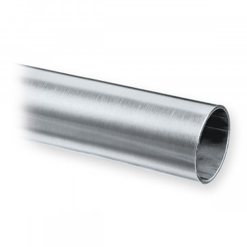 Rohr 38,1 mm (1,5") Edelstahl-304 (A2) K320 geschliffen