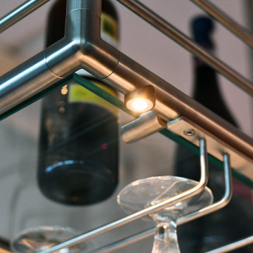 Adapterring für Mini LED Mika für Rohr Ø 25,4 mm (1")