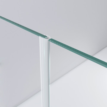 Streifendichtung für Glastür Frences schwarz 8 mm