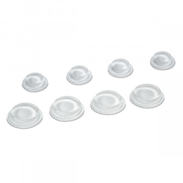 Schutzpuffer für Glasplatten, selbstklebend Morgan 84 Stück 19 mm