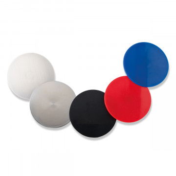 Abdeckkappe für Griffmuschel quadratisch Odilia Edelstahl Design Material Zamak