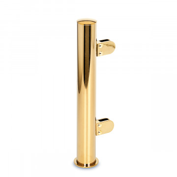 Pfosten Ruth Endpfosten links 25,4 mm (1") Messing Design