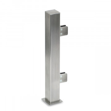 Pfosten Arjeta Mittelpfosten 20 x 20 mm Schwarz Design