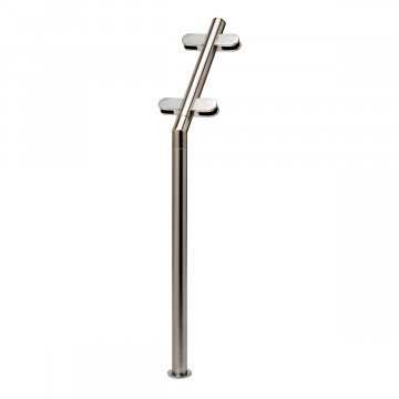 Pfosten Caro-Lynn Mittelpfosten Edelstahl Design Material Zamak