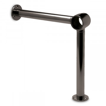 Fußlaufstütze Eudora 38,1 mm (1,5") Schwarz Design