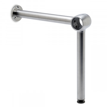 Verstellbare Fußlaufstütze Birgit 38,1 mm (1,5") Edelstahl Design Material Zamak