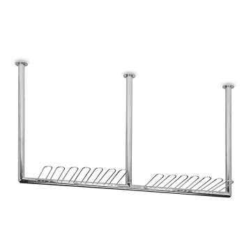 Gläserhalter Zephier L 1150 mm 25,4 mm (1") Trägerteil Edelstahl Design Material Zamak