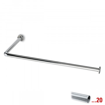 Garderobe Liske Edelstahl Design Material Zamak