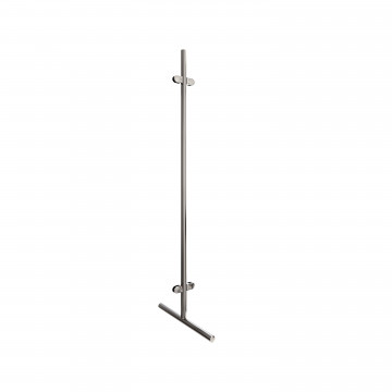 Trennwandpfosten Kayle Chrom Design Material Zamak Mittelpfosten