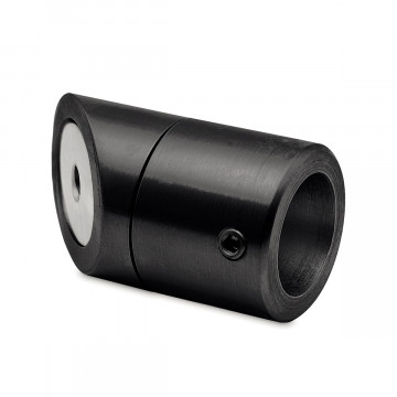 Wandflansch 45° für Rohr Ø 19,0 mm Schauni Schwarz Design