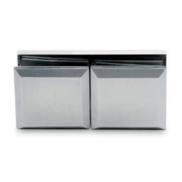 Winkelverbinder 180°, eckig Garina Edelstahl Design Material Edelstahl