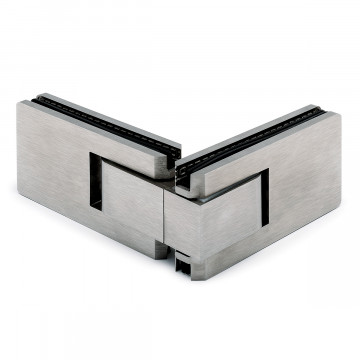Glastürscharnier, justierbar Genie Glas / Glas 90°