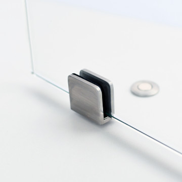 Magnetischer Türstopper für Glastür Mila Edelstahl Design Material Edelstahl