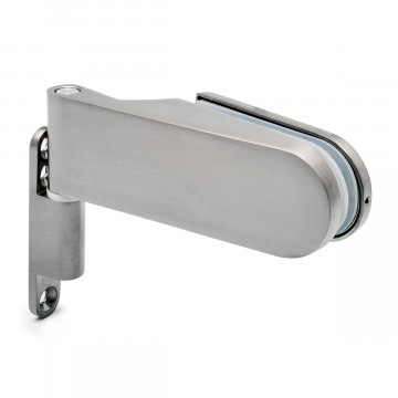 Glastürscharnier Jindy Edelstahl Design Material Zamak