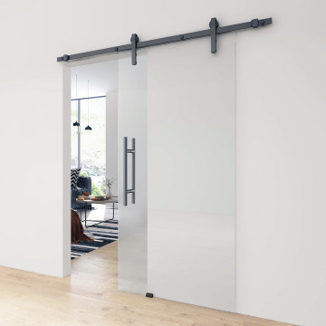 Glasschiebetür Jonalien Schwarz Design