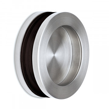 Griffmuschel für Glastür Alieonor Edelstahl Design Material Edelstahl