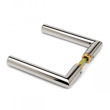 Türdrücker-Set, L-Form Goverdien Chrom Design Material Edelstahl