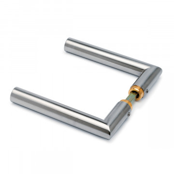 Türdrücker-Set, L-Form Goverdien Edelstahl Design Material Edelstahl
