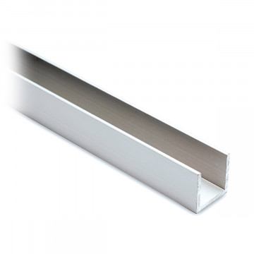 U-Profil 20 x 20 x 20 mm Aluminium roh