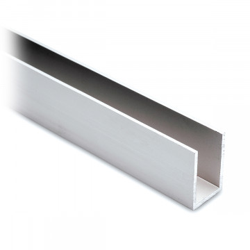 U-Profil 30 x 20 x 30 mm Aluminium roh