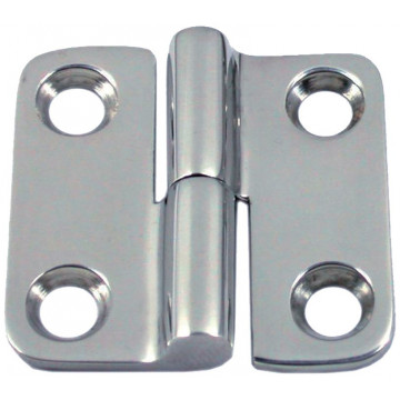 Scharnier 2-tlg. 37 x 37 mm Links Edelstahl-316 (A4)