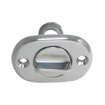 Lenzstopfen oval 54 mm Edelstahl-316 (A4)