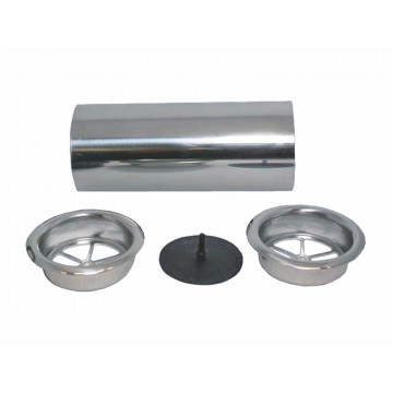 Cockpitdurchlass 122 x 76 mm Edelstahl-304 (A2)