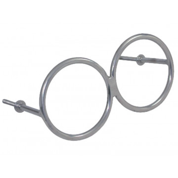 Becherhalter, einzeln Edelstahl-304 (A2)