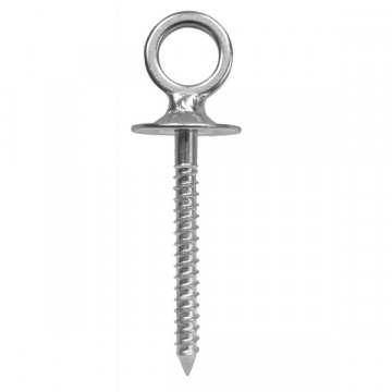 Augenschraube mit Bund 6 x 58 mm Edelstahl