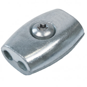 Eiform Drahtseilklemme 2 mm Edelstahl-316 (A4)