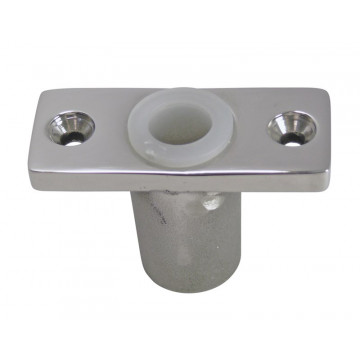 Ruderdollensockel für Einbau für Ruderdolle 814712 814723 Edelstahl-316 (A4)