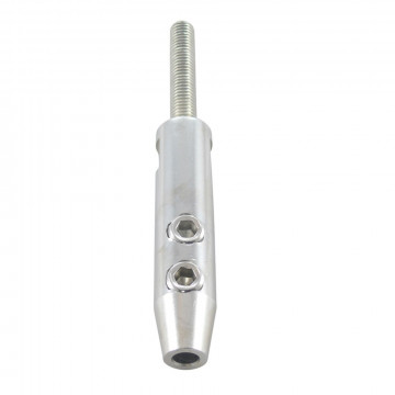 DIY Schraubterminal mit Gewindestift 5 mm/M6 x 50(37) mm Edelstahl-316 (A4)