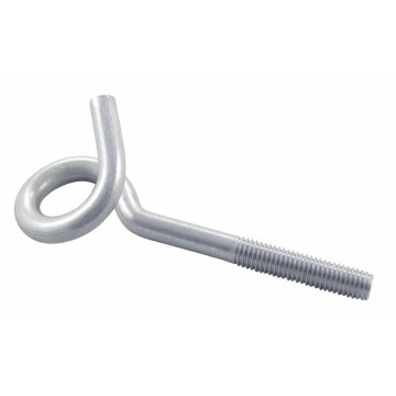 Spiralhaken mit metr. Gewinde M10 x 120 mm Edelstahl-304 (A2)