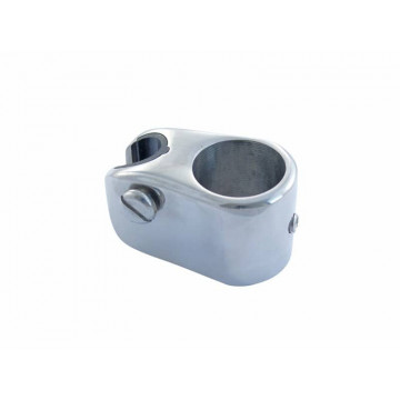 Rohrmittelstück für Kugelkopf-Gelenk für Rohr 22 mm Edelstahl-316 (A4)