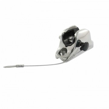 Verdeckbeschlag für Kugelkopf konkav 60 mm Edelstahl-316 (A4)