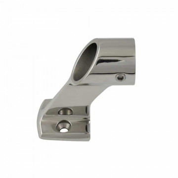 Handlaufdurchlass 60° für Rohr 25 mm Achshöhe 52 mm Edelstahl-316 (A4)