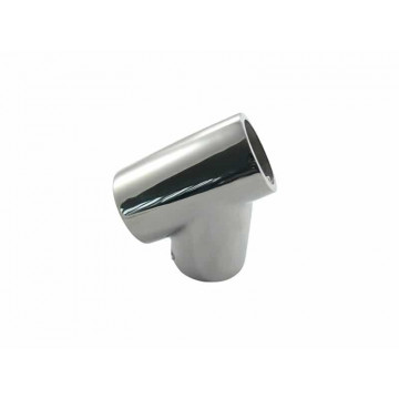 T-Stück 60° für Rohr 25 mm Universal Edelstahl-316 (A4)