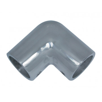 Relingeckverbinder 90° für Rohr 22 mm Edelstahl-316 (A4)