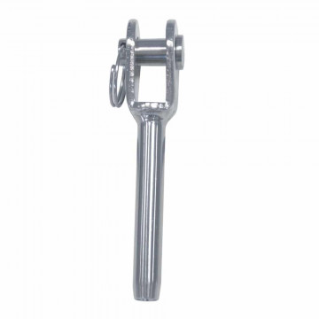 Gabelterminal 8 mm Bolzen 16 mm Edelstahl-316 (A4)
