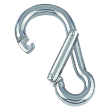 Karabinerhaken mit Spezialverschluss 8 x 80 mm Edelstahl-316 (A4)