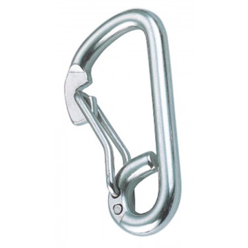 Karabinerhaken mit Bügel 8 mm Edelstahl-316 (A4)