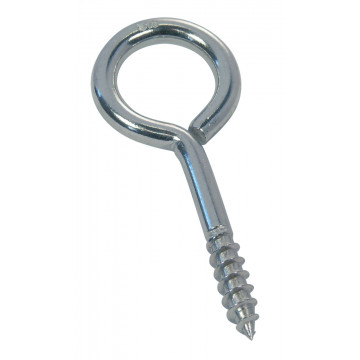 Ösenschraube mit Holzgewinde 3,9 x 30 mm Auge 14 mm Edelstahl-316 (A4)