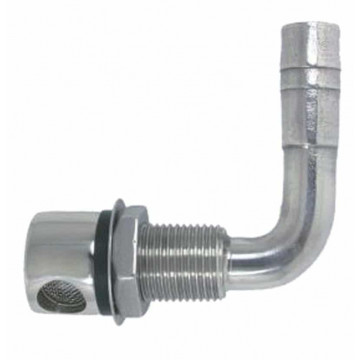 Tankentlüfter 90° 16 mm Edelstahl-316 (A4)