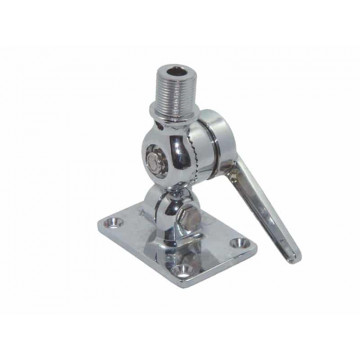 Antennenkipphalter auf Grundplatte 1"-14 UNS 92 x 64 mm Edelstahl-316 (A4)