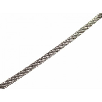 Edelstahldrahtseil mittelweich 7x7 sZ 3 mm (100m) Edelstahl-304 (A2)